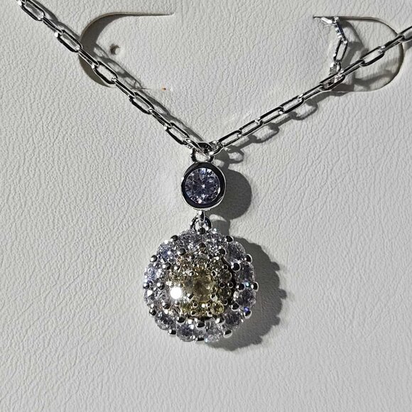 2709  Light Lemon Drop Citrine Necklace - Picture 1 of 3